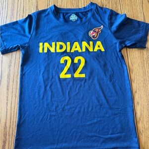 Caitlin Clark Indiana Fever #22 Jersey T-Shirt WNBA Size Large (12-14) Youth